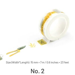 Artistic Japanese Motif Washi Tape artistic japanese motif washi tape sku 2