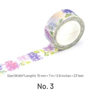 Artistic Japanese Motif Washi Tape artistic japanese motif washi tape sku 3