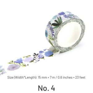 Artistic Japanese Motif Washi Tape artistic japanese motif washi tape sku 4