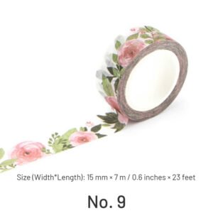 Artistic Japanese Motif Washi Tape artistic japanese motif washi tape sku 9