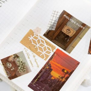 artistic landscape photo pet stickers b3