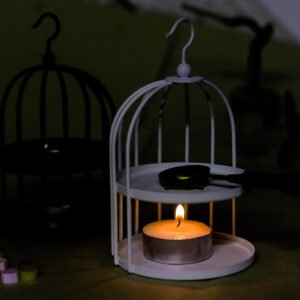 artistic retro european style birdcage sealing wax melting furnace b2