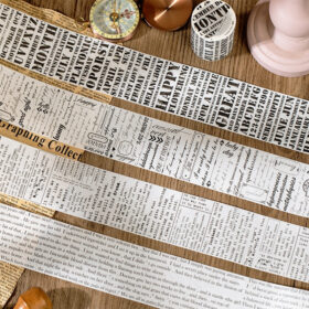 Artistic Words Washi Tape - Script