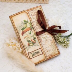 Back to Nature Mini Folio Botanical Booklet Handmade Craft Kit