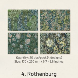 Baroque Relics SeriesVintage Scrapbook Paper baroque relics seriesvintage scrapbook paper sku 4