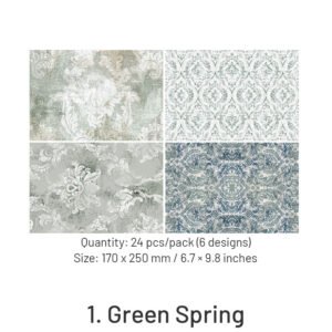 baroque style large floral background paper sku 1