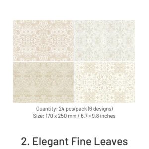 baroque style large floral background paper sku 2