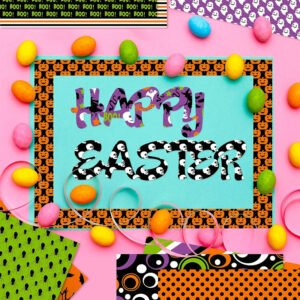 basic halloween decorative scrapbook paper a2