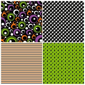 basic halloween decorative scrapbook paper b2