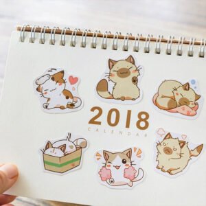 be my cat cartoon self adhesive stickers b2
