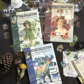 Beautiful Collection Series Retro Plant Sticker Book