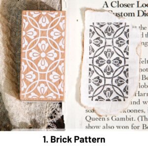 beautiful pattern series wooden seals10