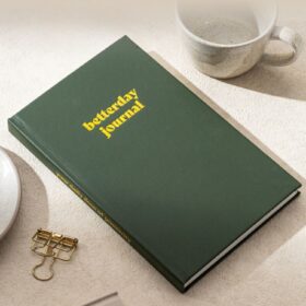 Better Day Linen Cover Journal - A5