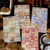 Bill Collection Series Self-Adhesive Journal Stickers