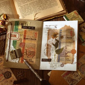 bill traveler retro journal decorative bill book b