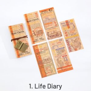 bill traveler retro journal decorative bill book sku 1