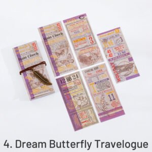 bill traveler retro journal decorative bill book sku 4