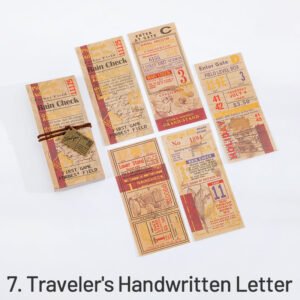 bill traveler retro journal decorative bill book sku 7