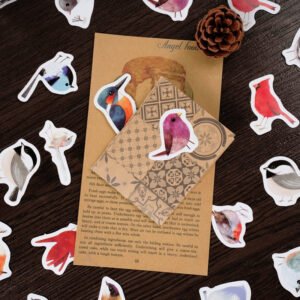 bird themed animal stickers b
