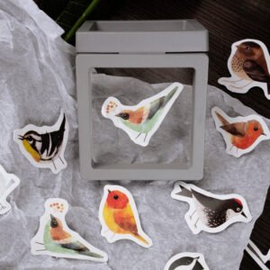 bird themed animal stickers b4