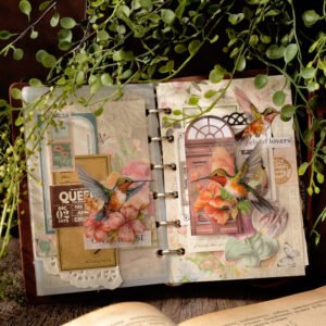 Bird-themed Clear Transparent Stickers bird themed pet stickers b2