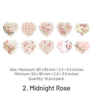 blooming period series floral hollow lace paper sku 2