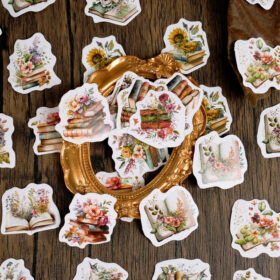 Book and Library Theme Stickers