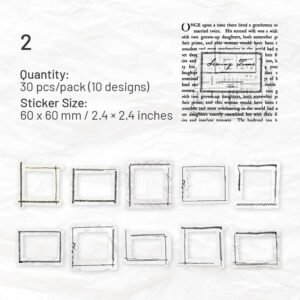 border frame washi stickers sku 2