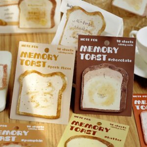 bread shaped sticky notes 30pcs b2