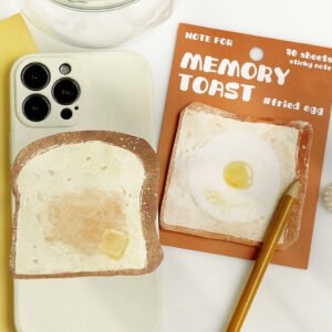 bread shaped sticky notes 30pcs b4
