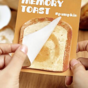 bread shaped sticky notes 30pcs c