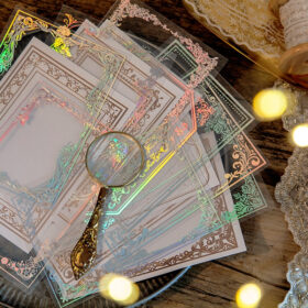 Brilliant Stars Vinyl Frame Collage Paper