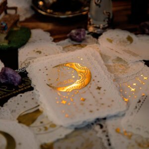 brilliant stars vintage hot stamping lace background paper b2