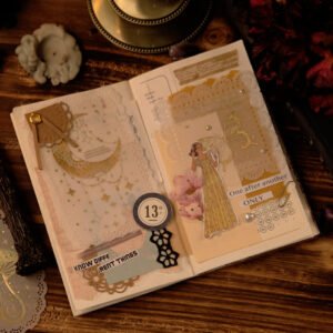 brilliant stars vintage hot stamping lace background paper b3