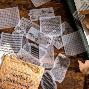 broken memories retro black white sticker pack b5