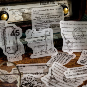 Broken Memories Retro Black & White Sticker Pack