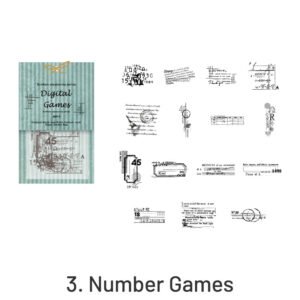 broken memories retro black white sticker pack sku 3