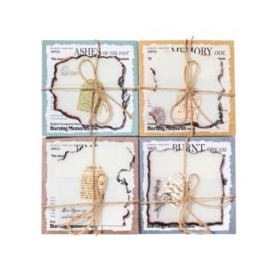 burning memories series transparent burnt sticky notes13