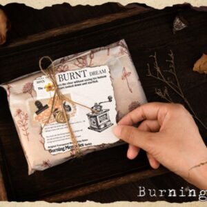 burning memories series transparent burnt sticky notes5