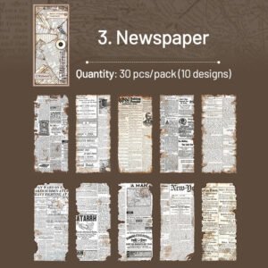 burnt edge material paper manuscript newspaper map lily bill sku 3