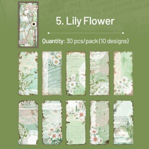 burnt edge material paper manuscript newspaper map lily bill sku 5