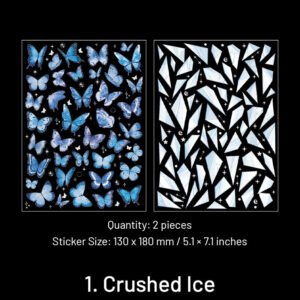 butterfly illustrated book retro pet stickers sku 1
