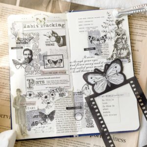 butterfly museum artistic pet butterfly sticker pack b3