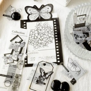 butterfly museum artistic pet butterfly sticker pack b4