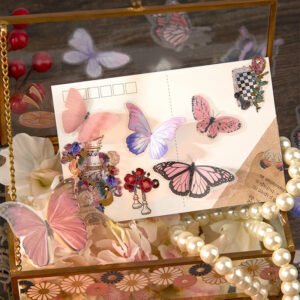 butterfly themed pet decorative sticker b2