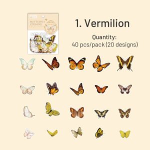 butterfly themed pet decorative sticker sku 1