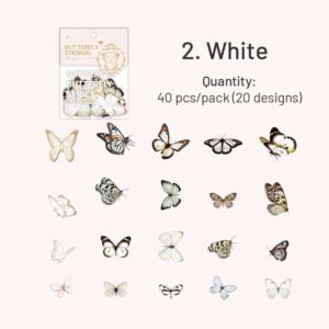 butterfly themed pet decorative sticker sku 2