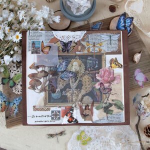 butterfly wings specimen pet sticker pack b4