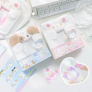 Byebye & Tutu Series Mini Plush Album - 5.0 × 5.7 inches