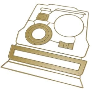 Camera Carbon Steel Crafting Dies Scrapbooking Die-Cuts